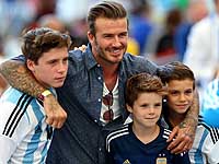 Сын Дэвида Бэкхема подписал контракт с