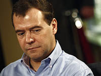 Медведев в годовщину 