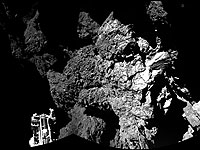 Исследовательскому роботу Philae удалось 