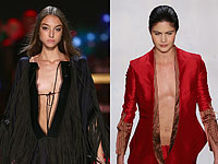 Красное на черном: дни моды Mercedes-Benz