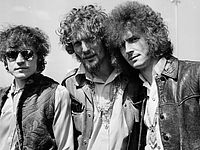 Cream в 1967 году: Джек Брюс, Джинджер Бейкер и Эрик Клэптон