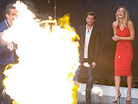 Бар Рафаэли играет с огнем в Мадриде