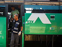 На севере двое арабов напали на водителя автобуса