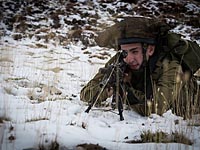 Учения на горе Хермон. 24 ноября 2014 года