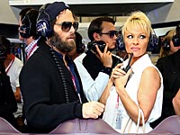 Рик Саломон и Памела Андерсон. Ноябрь 2014 года 