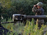 За сутки на востоке Украины погибли пять солдат правительственных войск