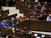 Комиссия по внутренним делам утвердила законопроект о роспуске Кнессета
