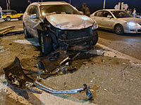 В ДТП рядом с мошавом Нахалал пострадали десять человек