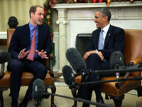 Барак Обама и принц Уильям обсудили защиту дикой природы и детей