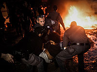 При эвакуации жителей Гиват-Амаль задержаны два человека