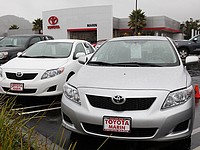 Toyota Corolla 2010 модельного года