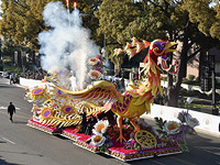 Новогодний Парад роз в Пасадене