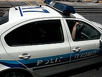 В Ашдоде угонщики едва не задавили полицейского, пытавшегося задержать их