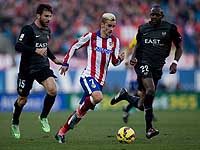 Гризманн забил два мяча. 