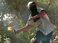 Задержаны двое арабов, подозреваемых в метании камней и бутылок с 