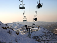 На Хермоне начался лыжный сезон