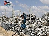 В секторе Газы сожжено отделение министерства по делам беженцев