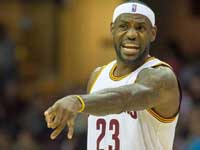 Леброн Джеймс набрал 36 очков. Команда Дэвида Блатта одержала 10-ю победу подряд
