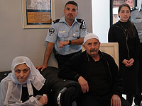 Редакция NEWSru.co.il вручила семье погибшего полицейского-друза грамоту 