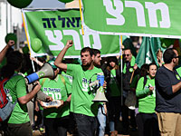 Президент Ривлин посетил Хеврон, левые устроили демонстрацию протеста