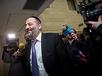 Дери: ШАС не войдет в левое правительство