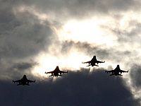 ОАЭ разместили в Иордании эскадрилью F-16