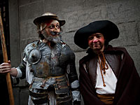 Мадридский карнавал 2015: Дон Кихот и другие странные персонажи