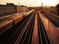 Вокзал в Мариуполе (архив)