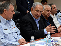 Биньямин Нетаниягу принял участие в заседании штаба по подготовке к снежной буре