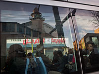 В Шуафате трамвай подвергся