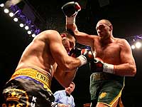 Тайсон Фьюри победил Кристиана Хаммера и объявил о желании драться с Кличко