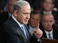 	  Биньямин Нетаниягу на выступлении перед конгрессом США. Вашингтон, 3 марта 2015 года 
