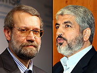 В Катаре Машаль встретился с главой парламента Ирана