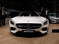 Mercedes-AMG GT на Женевском автосалоне. 3 марта 2015 г.