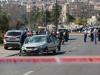 Автомобильный теракт в Иерусалиме, террорист сбил сотрудниц полиции