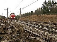 Железнодорожное сообщение между ЛНР и Украиной прервано после подрыва поезда