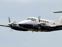 Самолет Beechcraft King Air (иллюстрация)
