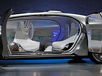 Электромобиль будущего Mercedes-Benz F 015   