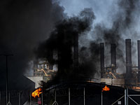 На двух заводах в кибуце Эйн Харон произошел пожар  