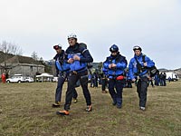 На месте крушения самолета Germanwings. 25 марта 2015 года