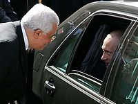 Махмуд Аббас и Владимир Путин
