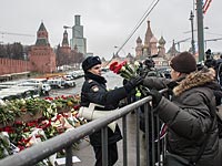 На месте убийства Бориса Немцова