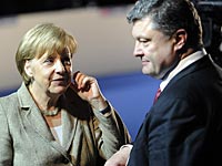 Ангела Меркель и Петр Порошенко