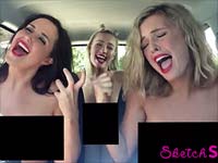 Женское трио SketchSHE отметило День дурака 