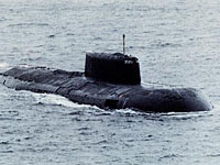 В Архангельской области возник пожар на подводной лодке, аналогичной