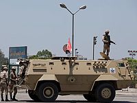 Террористы разместили видеозапись расправы с египетским солдатом