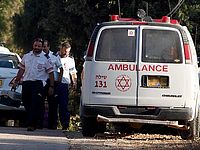 ДТП на Хевронском нагорье, один человек погиб