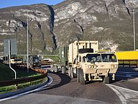 Американские военные по пути на Украину