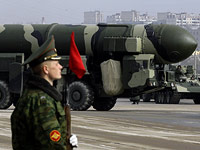 Репетиция Парада Победы в Москве в 2008 году