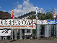 Флаги Израиля в центре Белфаста: